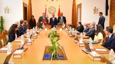 مصر وبريطانيا توقعان إعلان نوايا حول الهجرة وتتناقشان في تطورات المنطقة