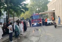 مصرع 14 رضيعا في حريق بحضانة مستشفى بإسلام آباد