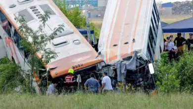 مقتل 22 شخصًا بينهم 17 جنديًا في حادث تصادم حافلتين بالنيجر