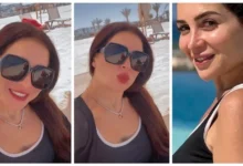 مي عز الدين تتألق بإطلالة صيفية من الساحل الشمالي