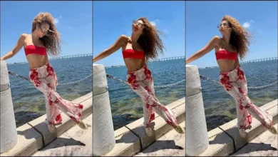 ميريام فارس تتألق بإطلالة جريئة في أحدث ظهور لها
