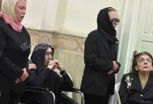 نجلاء فتحي تودع ابنتها ياسمين بحضور إلهام شاهين