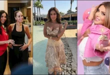 نسرين أمين وابنتها ومي سليم يتألقن بفستان جريء في أحدث ظهور لنجوم الفن خلال 24 ساعة