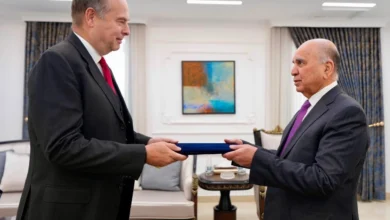 وزير الخارجية يستقبل أوراق اعتماد سفيري هولندا والنمسا