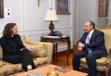 وزير الخارجية يستقبل وفد منظمة كنائس من أجل السلام في الشرق الأوسط