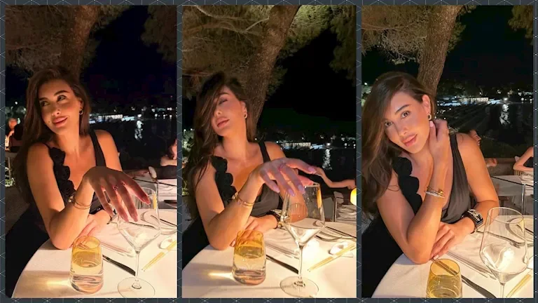 ياسمين صبري تتألق بفستان أسود في أحدث إطلالة لها