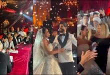 "25 صورة توثق لحظات حفل زفاف نجل سعد الصغير"