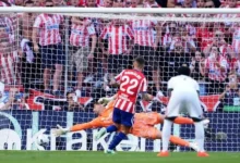 أتلتيكو مدريد يحقق فوزاً مفاجئاً على ريال مدريد في 6 دقائق