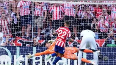أتلتيكو مدريد يحقق فوزاً مفاجئاً على ريال مدريد في 6 دقائق