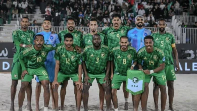 أخضر الشاطئية يشرع في التحضيرات لكأس آسيا 2026