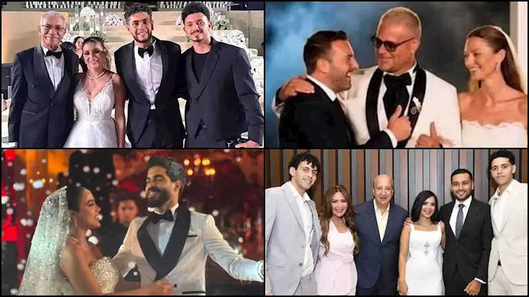 أفراح أبناء النجوم: 20 صورة مميزة لليلى زاهر وسعد الصغير وصابرين