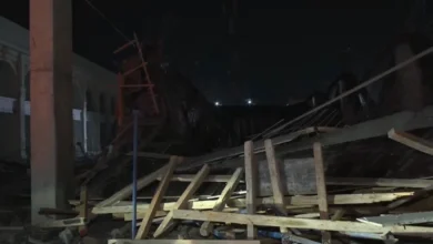 إصابة عدد من العمال في أربيل نتيجة سقوط مبنى قيد الإنشاء