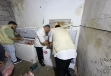إغلاق 3 محال وإتلاف 30 كغم من اللحوم في الرمادي حسب صحة الأنبار