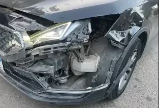 إنجي وجدان تتعرض لحادث سير وتؤكد: "محدش حصله حاجة"