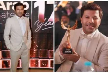 إياد نصار يتحدث بعد تكريمه في مهرجان الفضائيات العربية (صور)