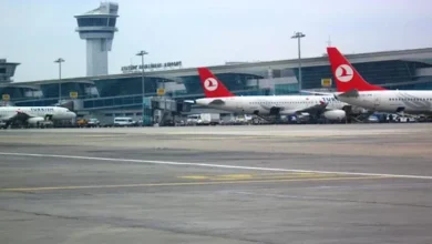 احتجاز طائرة إيرانية في مطار إسطنبول