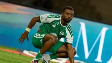 الأهلي يسجل خمسة أهداف في شباك الرياض