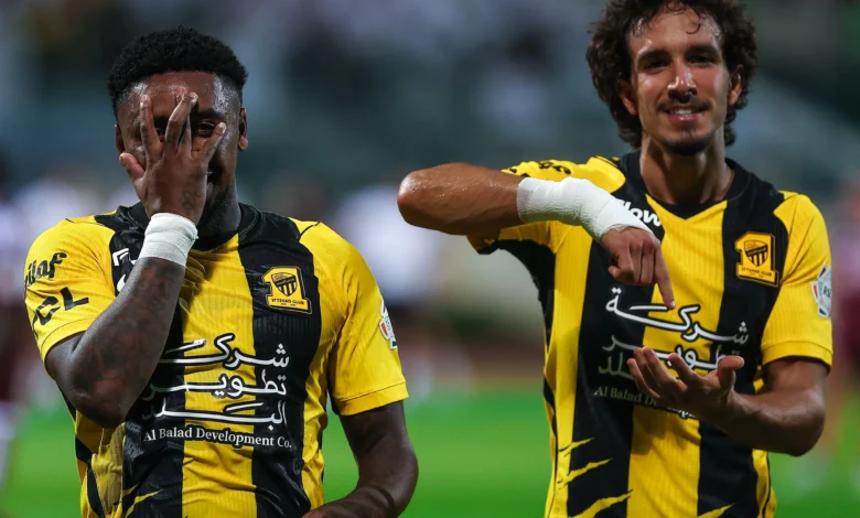 الاتحاد يحقق انتصاراً قوياً على الفيصلي بثلاثة أهداف