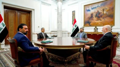 الرئاسات الأربع تؤيد طلب الحكومة باستثناء مطار النجف من إجراءات الخزانة الأمريكية