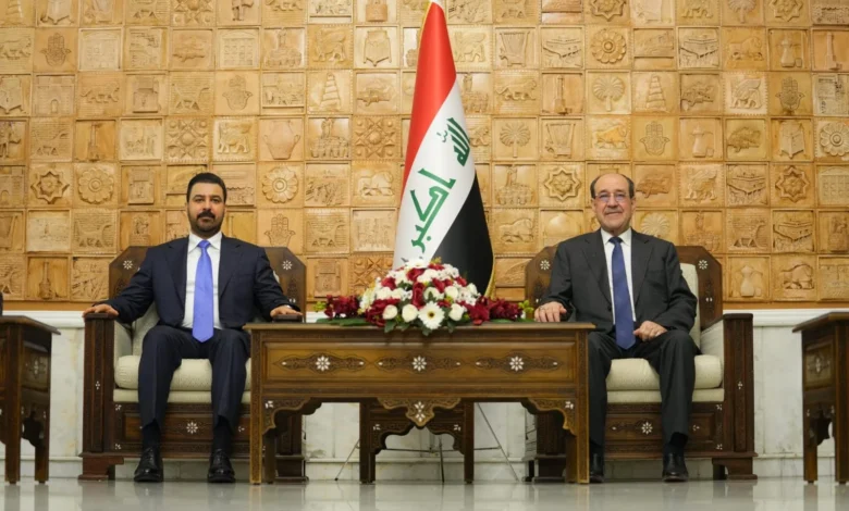 الزيدي والمالكي يبحثان تسريع استكمال الكابينة الوزارية بالتوافق والشراكة