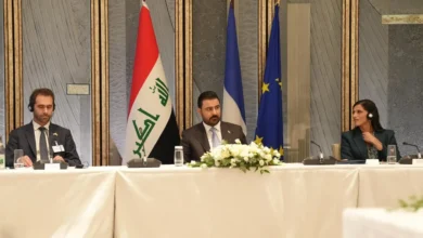 الزيدي وماكرون يتفقان على تنظيم مؤتمر "بغداد - باريس" في بغداد