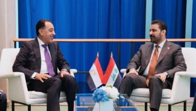 الزيدي ونظيره المصري يشددان على قوة العلاقات الثنائية بين العراق ومصر