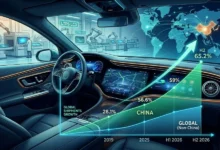 الصين تتصدر سوق شحنات شاشات السيارات عالمياً بحصة 65%