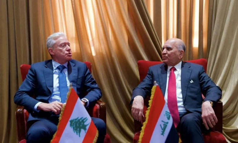 العراق ولبنان يشددان على ضرورة تجنب التصعيد في المنطقة