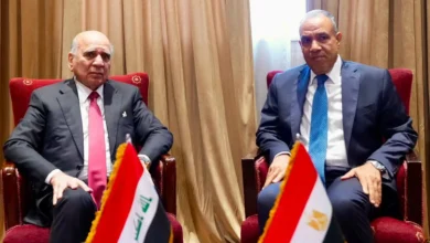 العراق ومصر يناقشان التحضير لقمة ثلاثية مع الأردن أثناء زيارة الزيدي إلى القاهرة