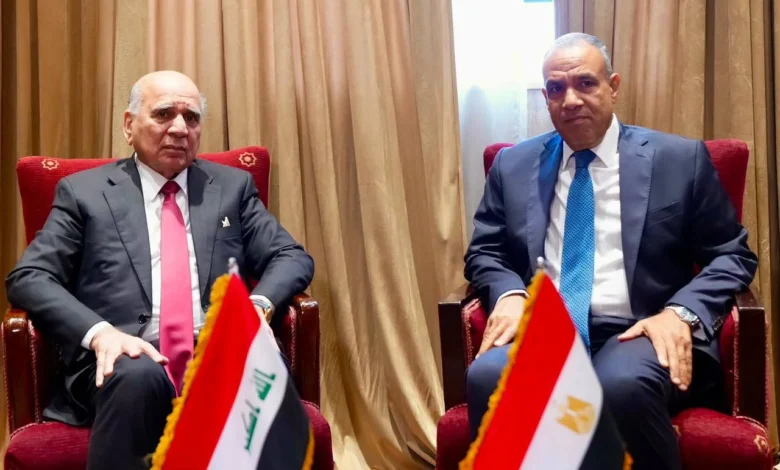 العراق ومصر يناقشان التحضير لقمة ثلاثية مع الأردن أثناء زيارة الزيدي إلى القاهرة