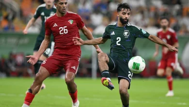 الغدير: الرطوبة لم تؤثر على تفوق الأخضر البدني