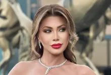 الفنانة نوال الزغبي تتألق بفستان أنيق في أحدث جلسة تصوير لها