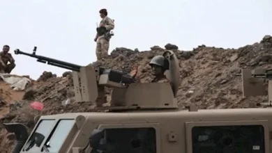 القوات المسلحة اليمنية تستهدف تجمعاً لمليشيا الحوثي ومركز قيادتها