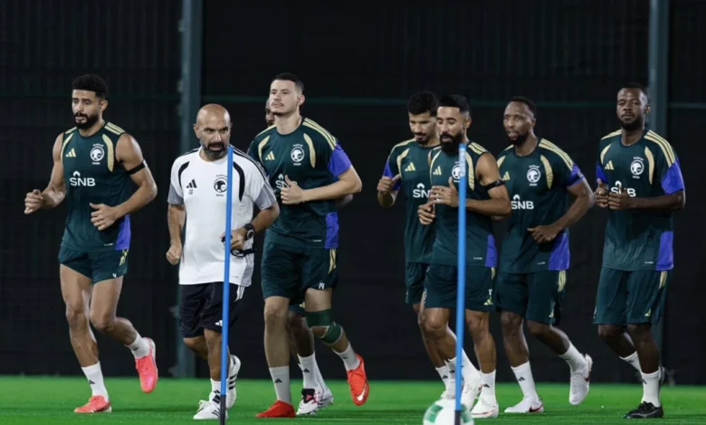 المنتخب السعودي يستمر في استعداداته لكأس الخليج