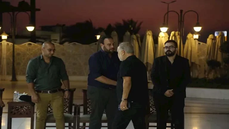 انطلاق مراسم عزاء الفنان محمد التاجي في مسجد الشرطة - صور