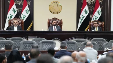 انعقاد جلسة البرلمان برئاسة الحلبوسي