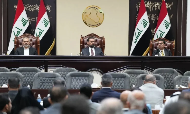 انعقاد جلسة البرلمان برئاسة الحلبوسي