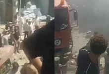 انفجار بطارية يتسبب في حريق داخل محل تجاري في سوريا ويؤدي إلى وفاة شخص وإصابة 6 آخرين