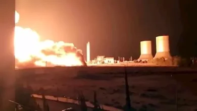 انفجار خط غاز قرب مطار دمشق يؤدي إلى خروج 3 محطات كهرباء عن الخدمة في سوريا