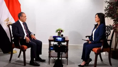 بدر عبد العاطي يلتقي بوسائل الإعلام الصينية خلال زيارته إلى نيويورك