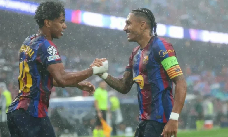 برشلونة يحقق انتصاراً كبيراً على فينورد بخمسة أهداف في دوري أبطال أوروبا