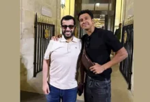 تركي آل الشيخ يجتمع بعصام عمر في باريس بعد سنوات من الصداقة الدراسية