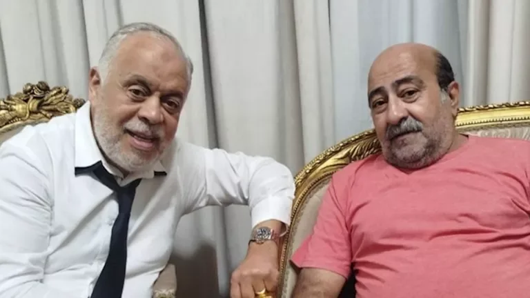 جميل عزيز يرسل رسالة مؤثرة لأشرف زكي بعد زيارته في المنزل