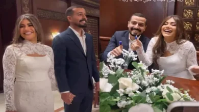 ديانا هشام تحتفل بعقد قرانها وسط أجواء رومانسية - صور
