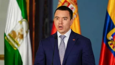 رئيس الإكوادور يطالب بتعزيز التعاون الدولي لمكافحة الجريمة المنظمة واحترام السيادة الوطنية