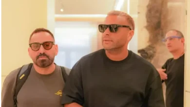 رامي صبري يتسلم جائزة أفضل مطرب عربي في حفل الموريكس دور