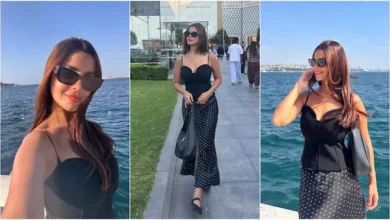 رانيا منصور تتألق بإطلالتين مميزتين تثيران الانتباه