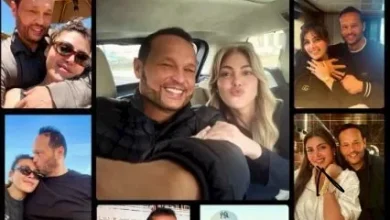 رسالة رومانسية من محمد حلاوة لريهام حجاج بمناسبة عيد ميلادها في 15 صورة