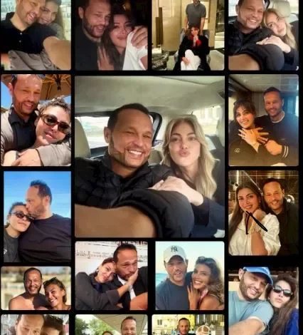 رسالة رومانسية من محمد حلاوة لريهام حجاج بمناسبة عيد ميلادها في 15 صورة