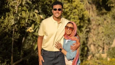 زوجة أحمد عبدالوهاب تكتب رسالة رومانسية بمناسبة عيد زواجهما